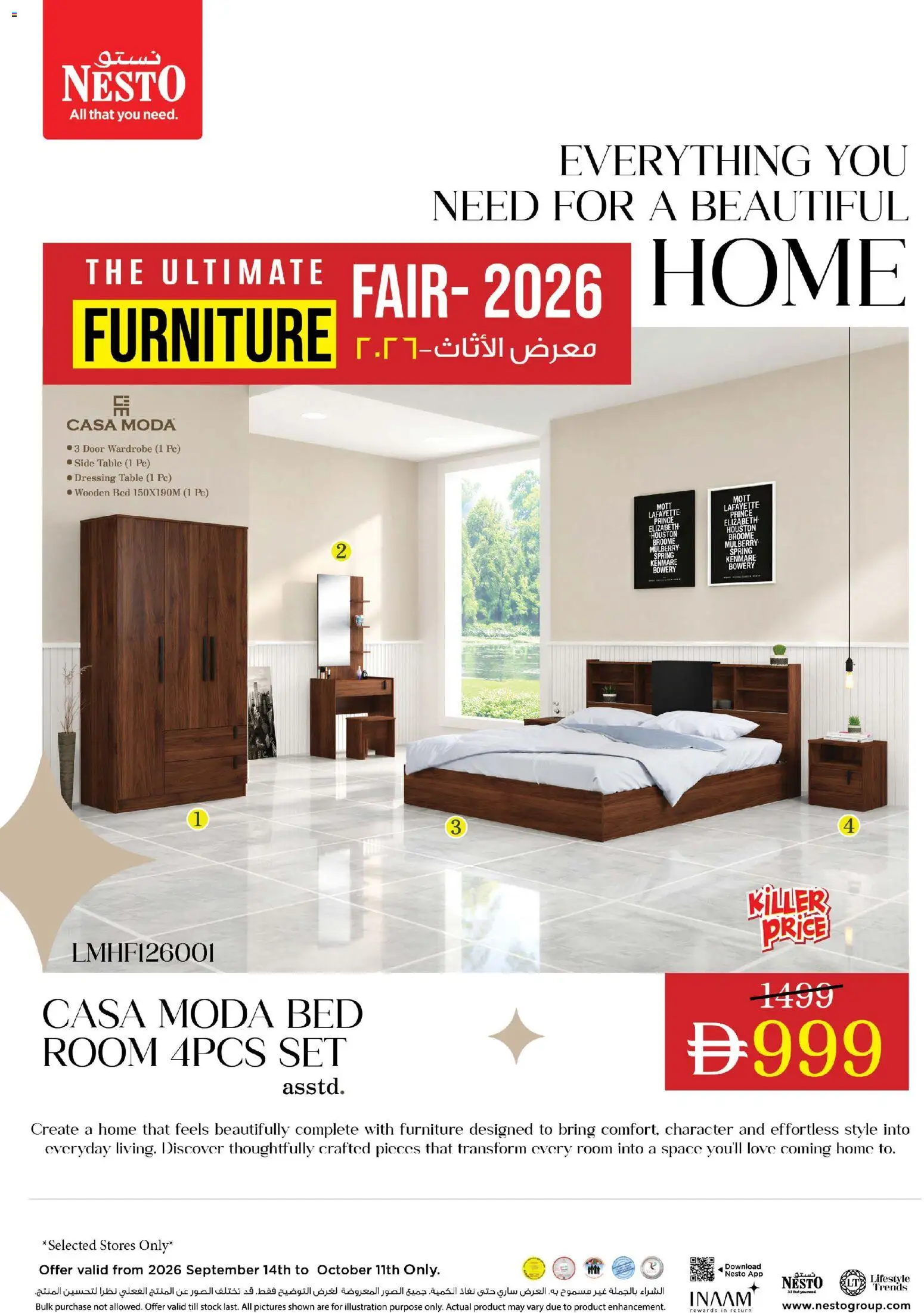 Preview of the catalogue Nesto catalogue Home of store Nesto valid from 14 Sep, 2026