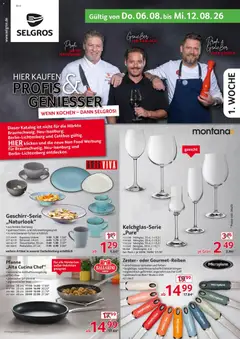 Vorschau von dem Prospekt des Geschäftes Selgros, gültig ab dem 06.08.2026