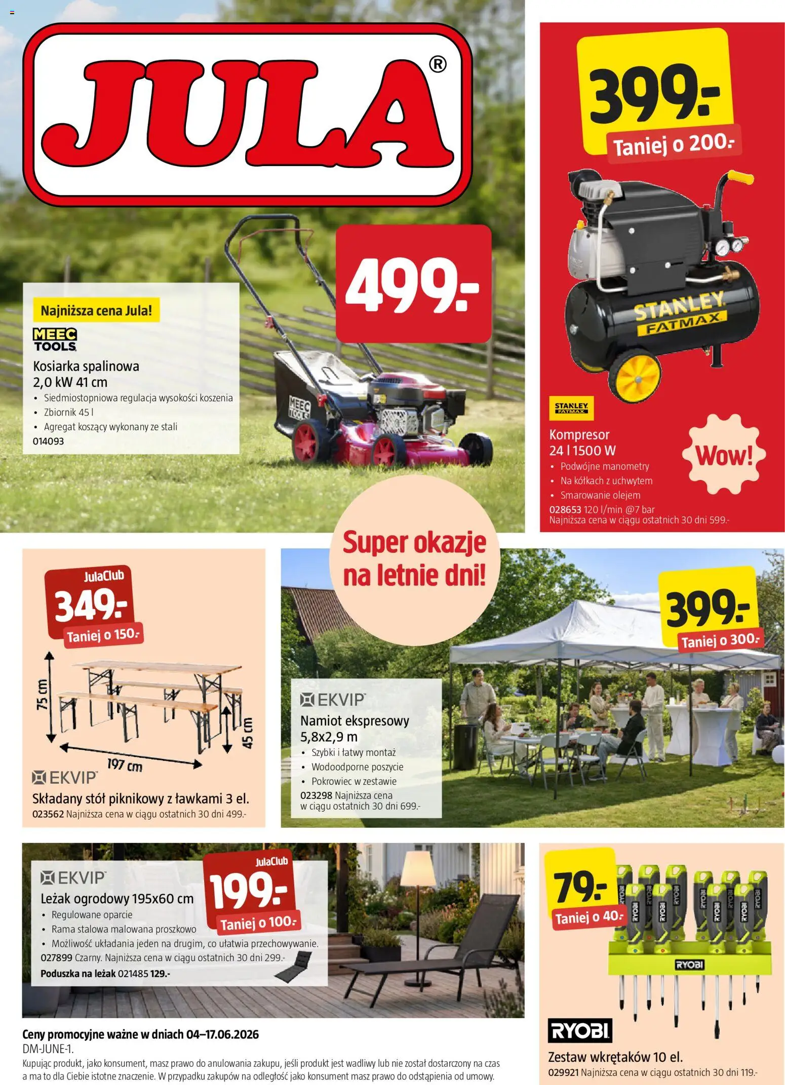 Pogląd gazetki "Jula gazetka" ze sklepu Jula ważnej od 04.06.2026