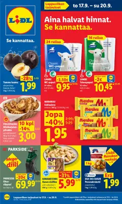 Kaupan Lidl Lidl tarjoukset - Rovaniemi esikatselu, voimassa 17/09/2026