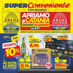 Anteprima dell'opuscolo SuperConveniente volantino Misterbianco dal negozio SuperConveniente valido da 25/06/2026