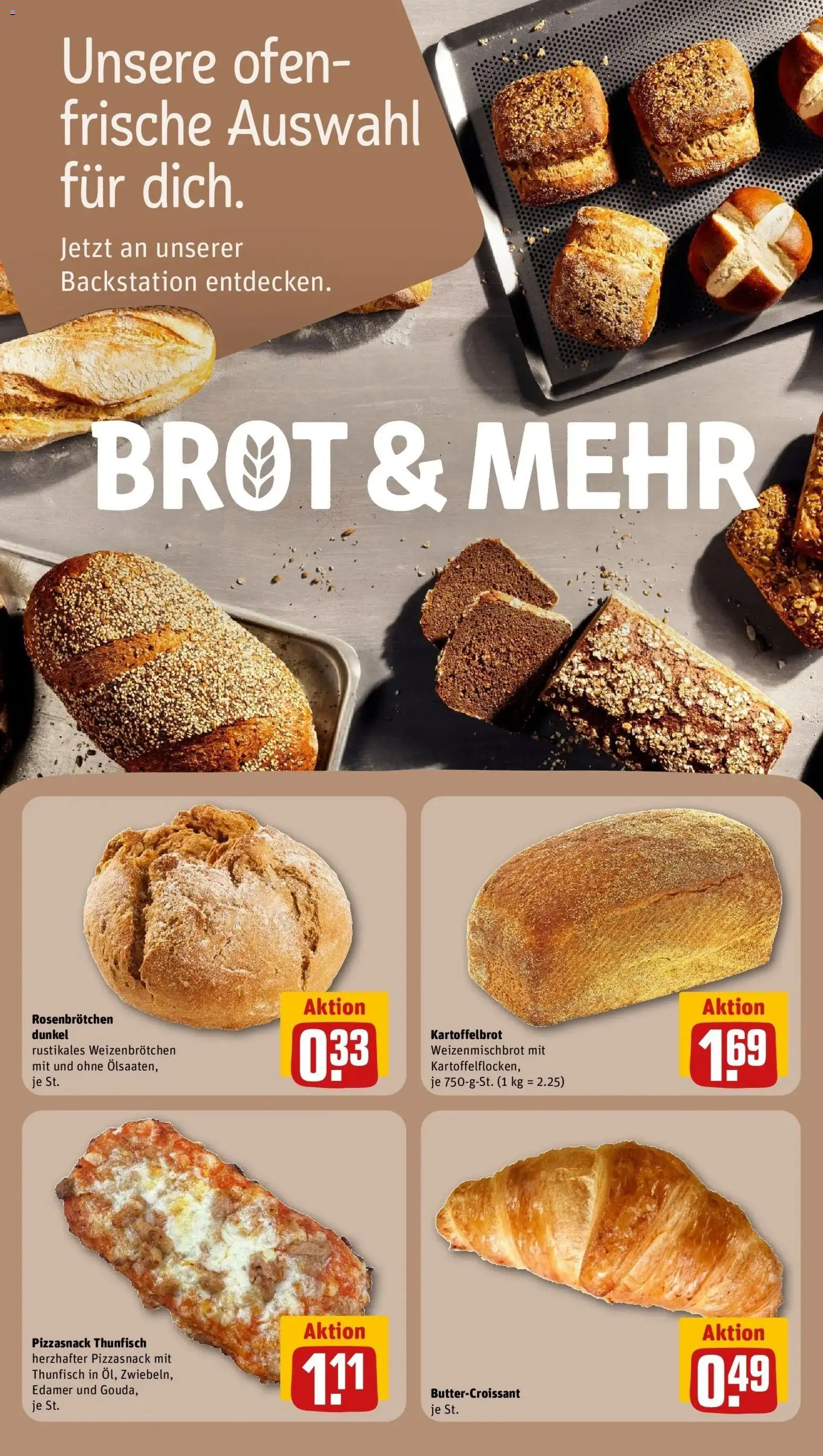 Vorschau von dem Prospekt des Geschäftes Rewe, gültig ab dem 05.10.2026