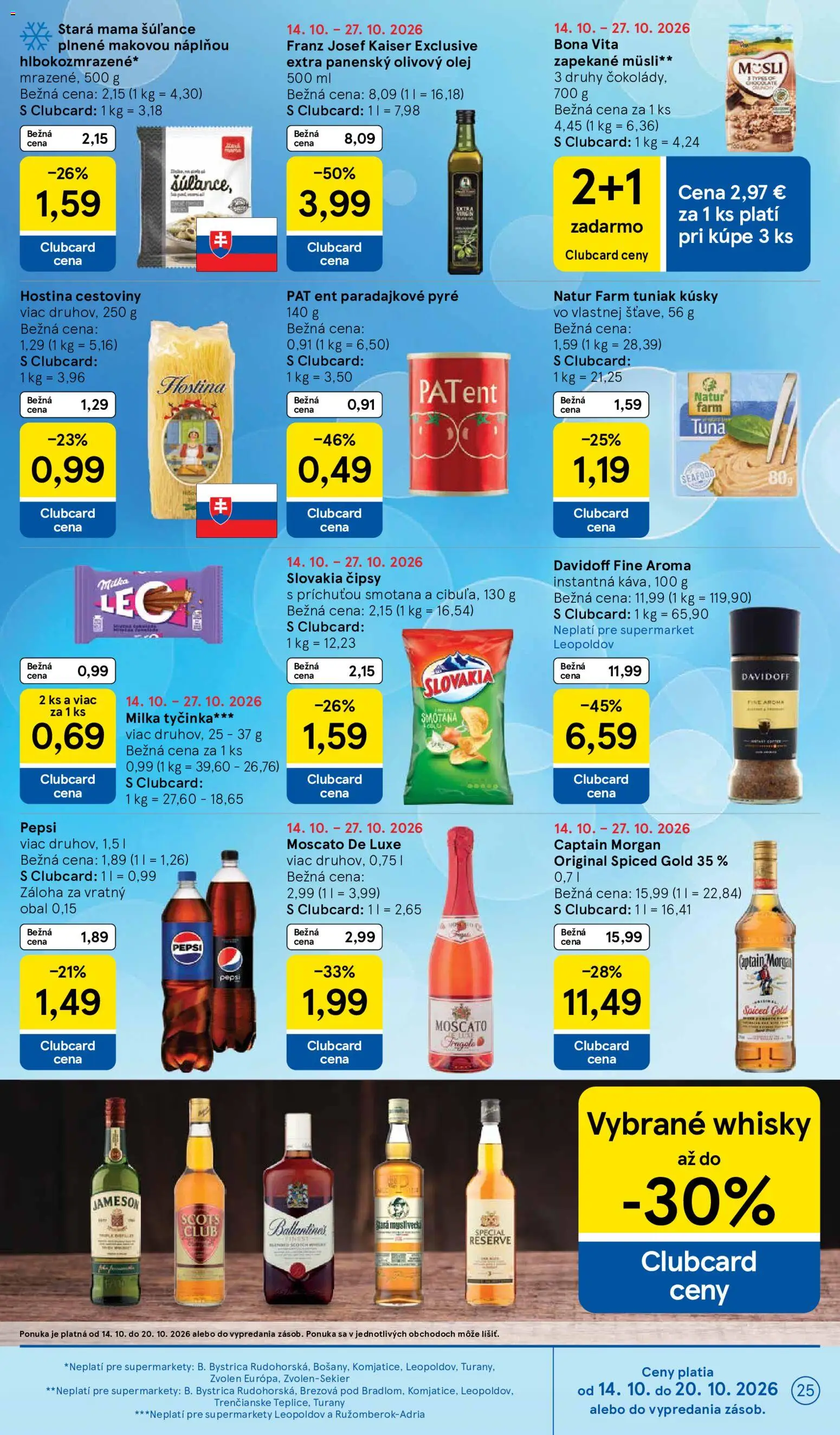 Náhľad Tesco letáku platného od 14.10.2026