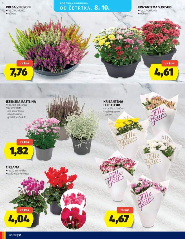 Novi Hofer katalog od 30.09.