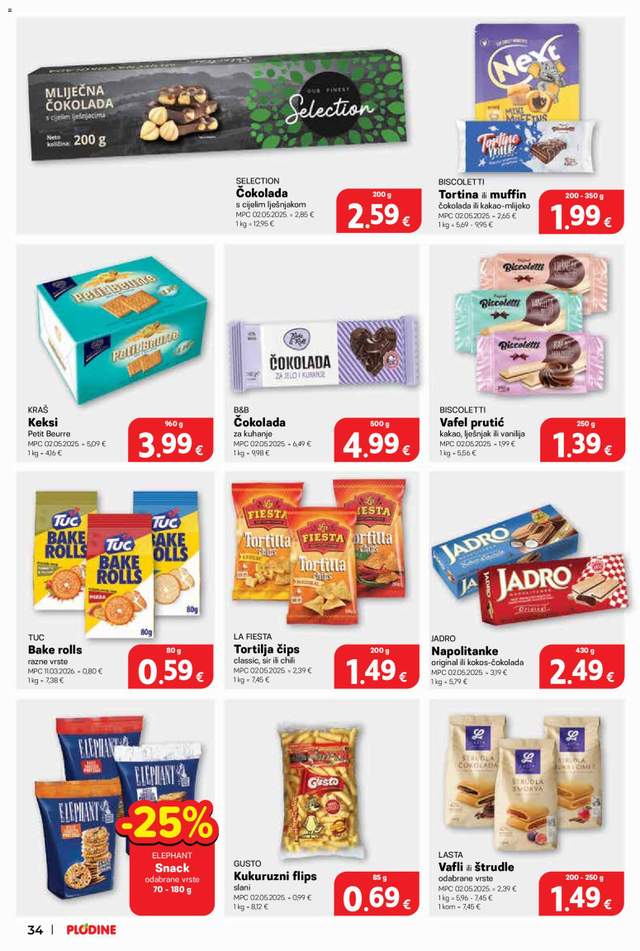 Novi Plodine katalog od 29.07.