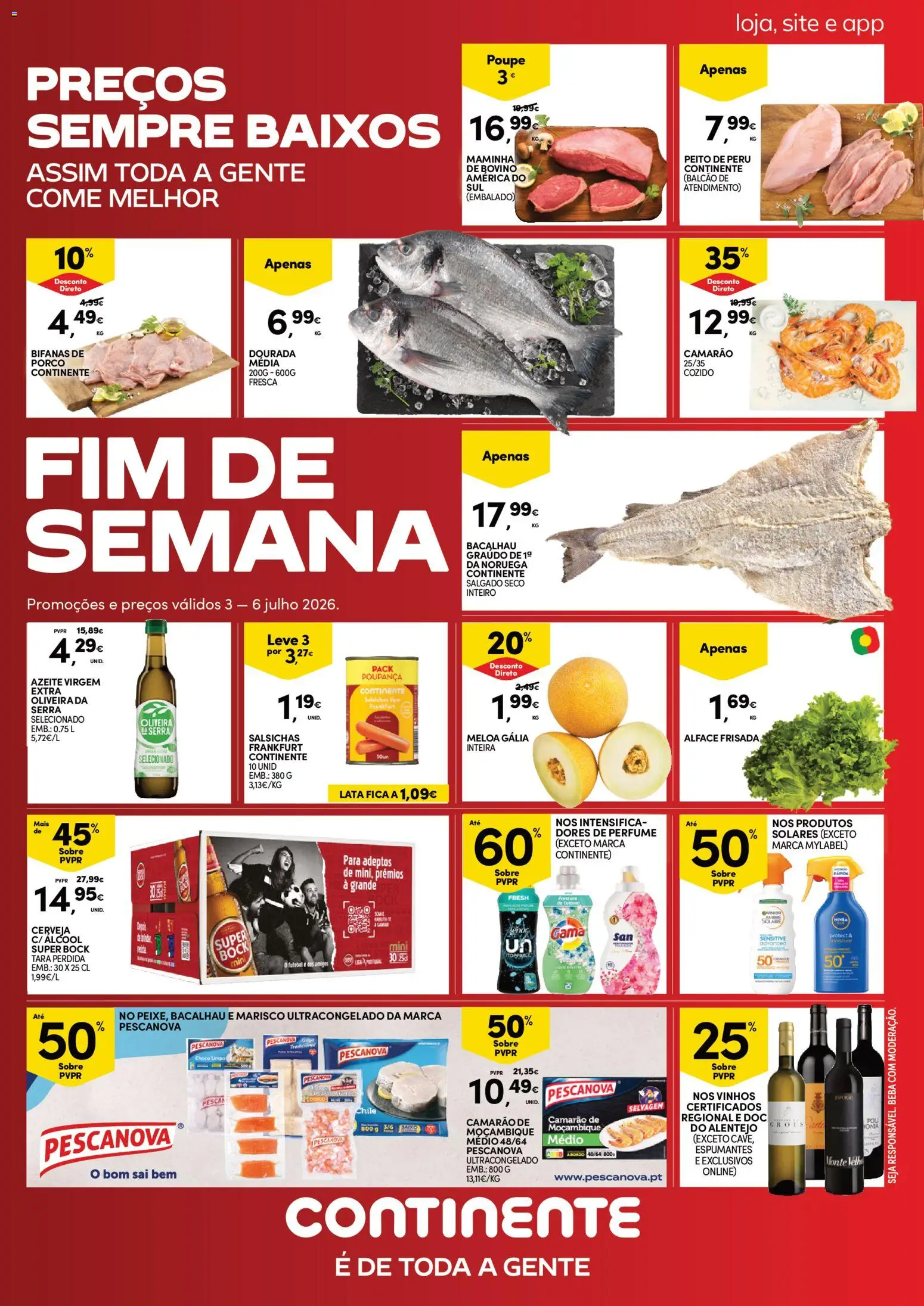 Pré-visualização do folheto da loja Continente válida a partir de 03/07/2026