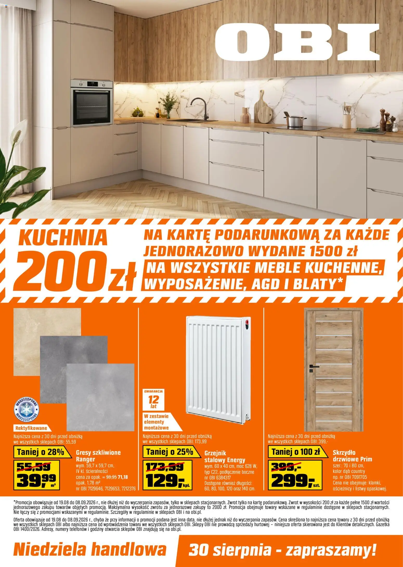 Pogląd gazetki "OBI gazetka" ze sklepu OBI ważnej od 19.08.2026