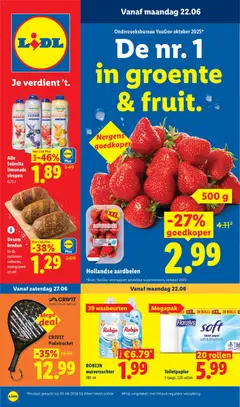 Voorbeeld van Lidl folder week 26 van winkel Lidl geldig vanaf 22-06-2026
