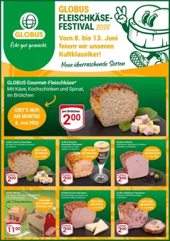 Vorschau von dem Prospekt des Geschäftes Globus, gültig ab dem 08.06.2026
