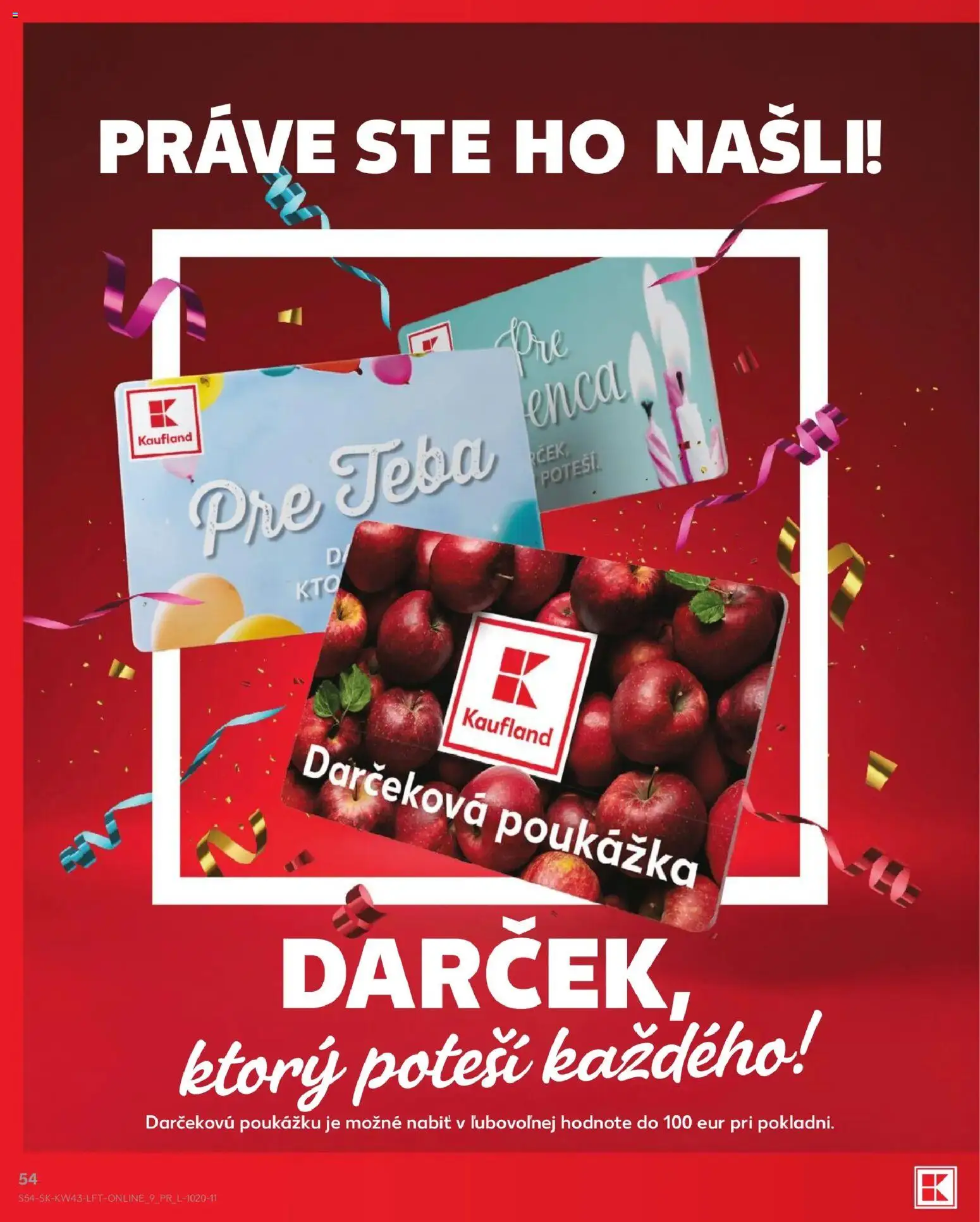 Náhľad Kaufland letáku platného od 22.10.2026