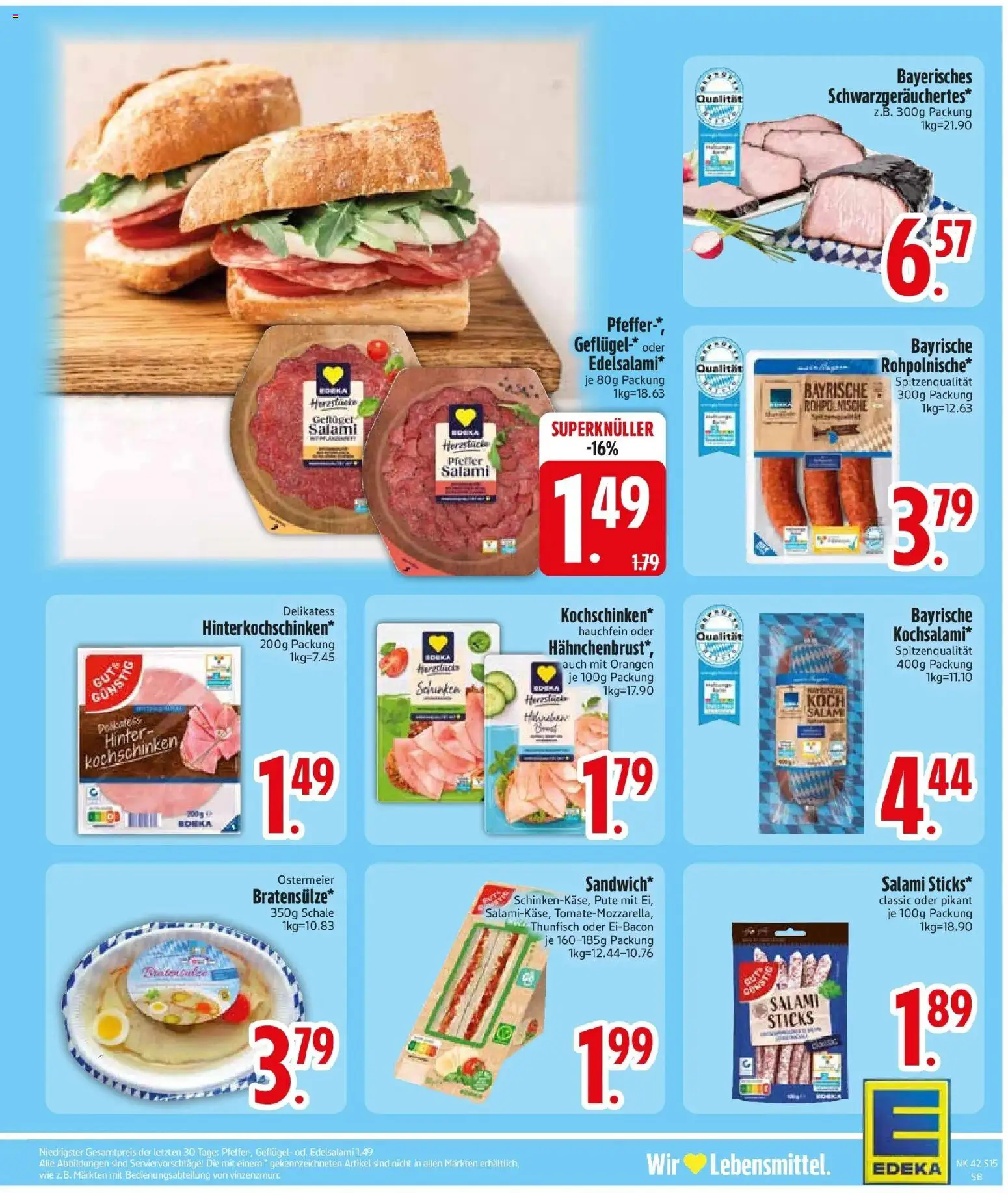 Vorschau von dem Prospekt des Geschäftes Edeka, gültig ab dem 12.10.2026