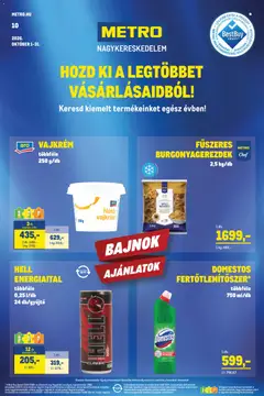 Metro - Metro akciós újság megtekintése, amely érvényes 2026.10.01.-től