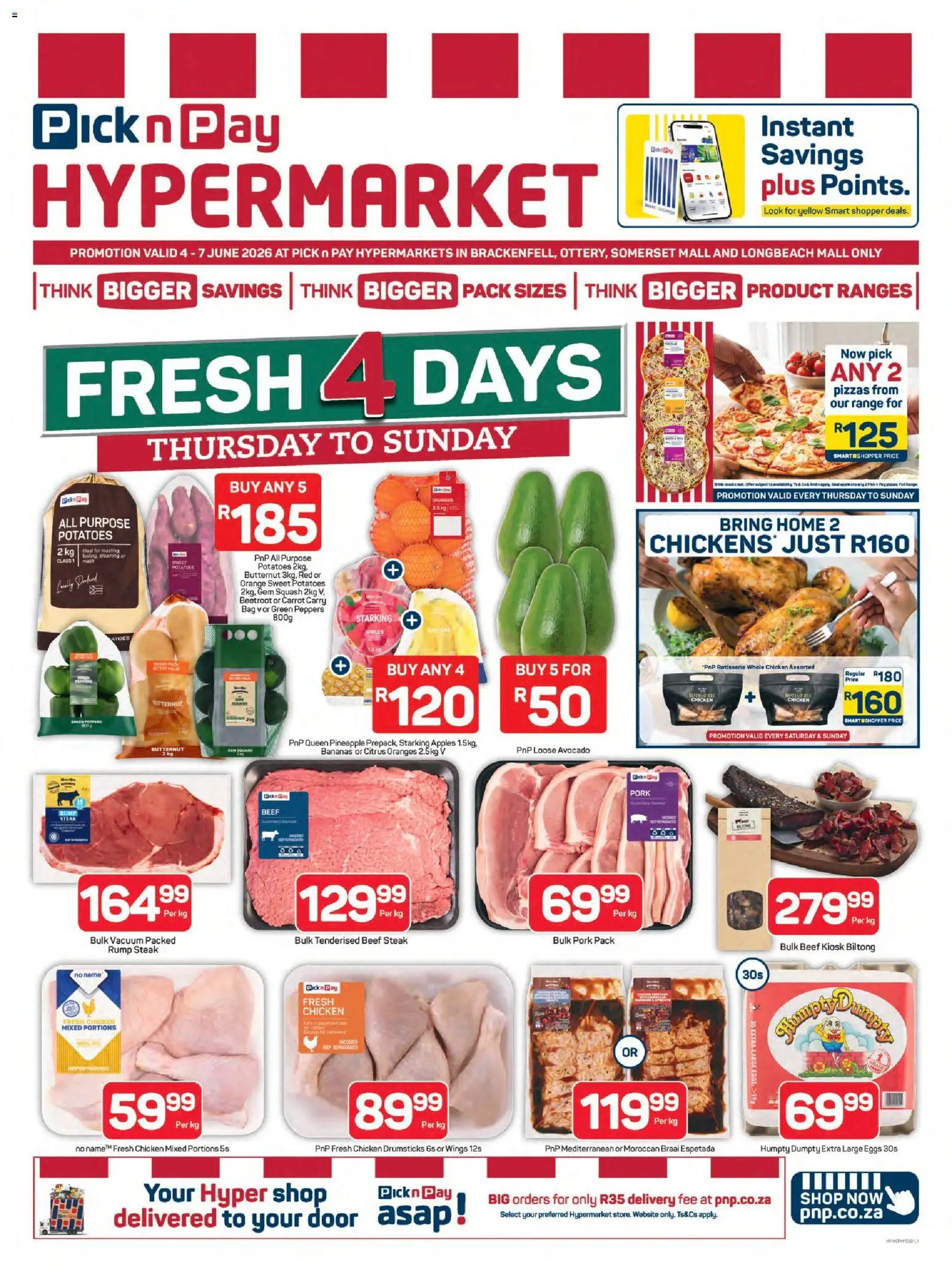Preview of Pick n Pay flyer valid from 04/06/2026