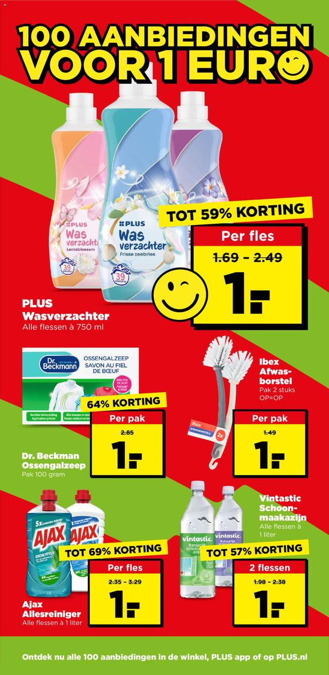 Nieuwe Plus folder vanaf 26-08