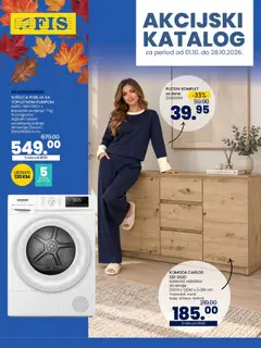 Pregled letka FIS katalog trgovine FIS vrijedi od 01.10.2026