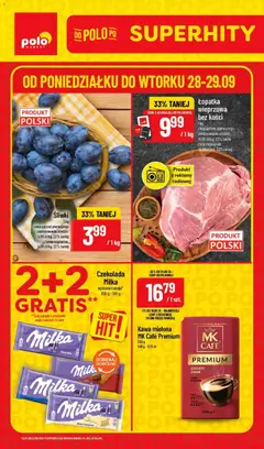 Pogląd gazetki "SuperHity POLOmarkt do wtorku 29.09 (G40)" ze sklepu POLOmarket ważnej od 28.09.2026