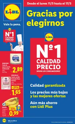 Vista previa del folleto de la tienda Lidl válido desde el 11/05/2026 