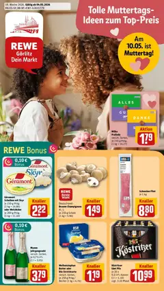 Vorschau von dem Prospekt des Geschäftes Rewe, gültig ab dem 04.05.2026