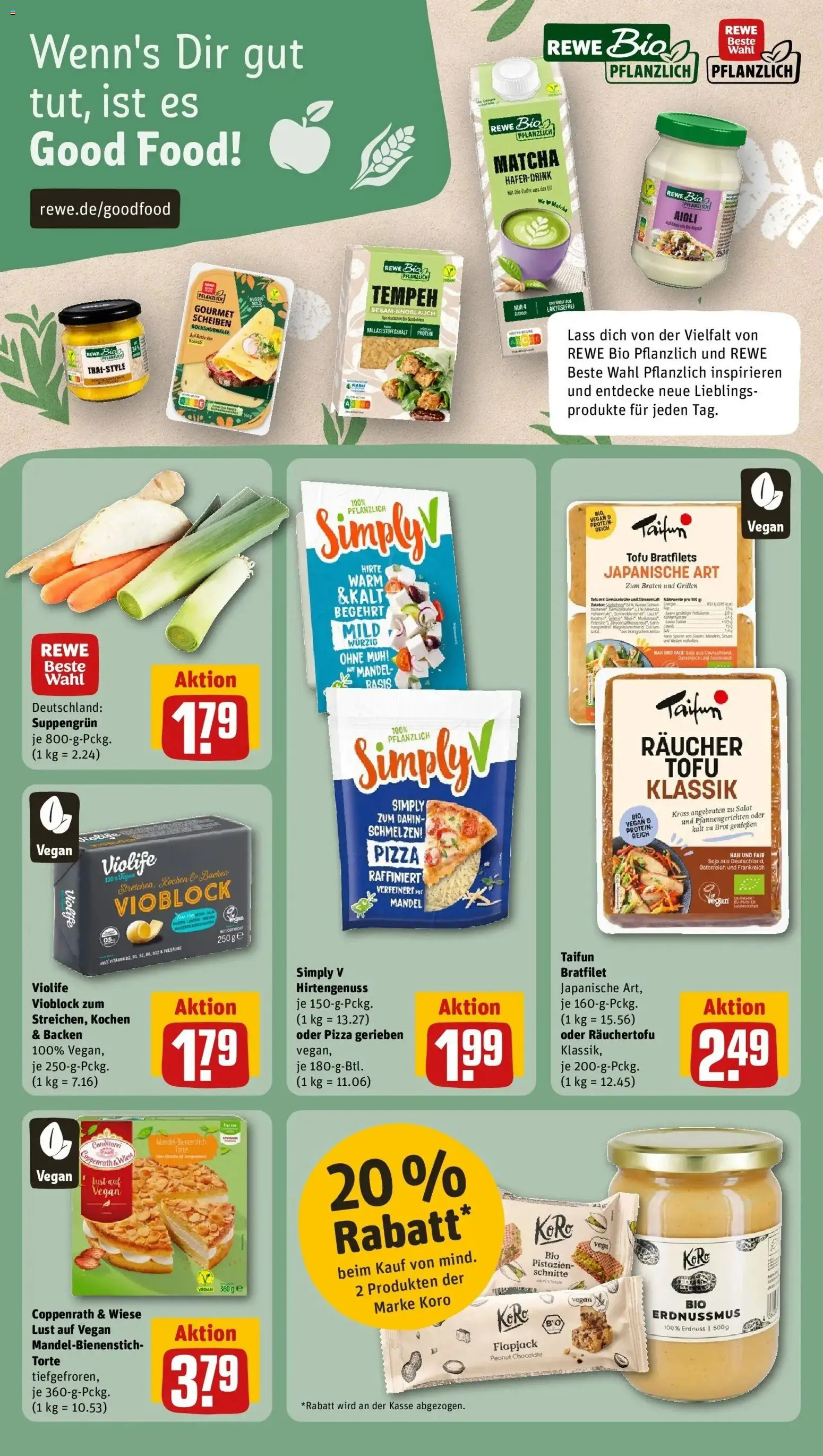 Vorschau von dem Prospekt des Geschäftes Rewe, gültig ab dem 19.10.2026