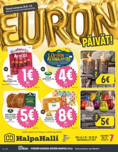 Kaupan Halpa Halli Halpa Halli viikkokuvasto esikatselu, voimassa 26/08/2026
