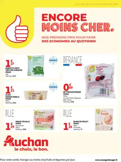 Prévisualisation de Auchan Tops, Halles hypers du magasin Auchan formulaire valide 18/08/2026