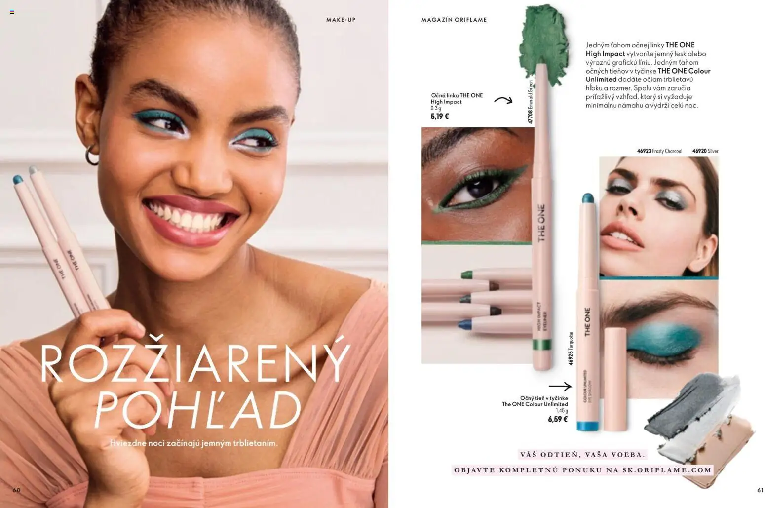Náhľad Oriflame letáku platného od 11.11.2026 - Make up, Očná linka