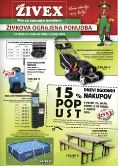 Predogled kataloga iz trgovine Živex veljaven od 27.05.2026