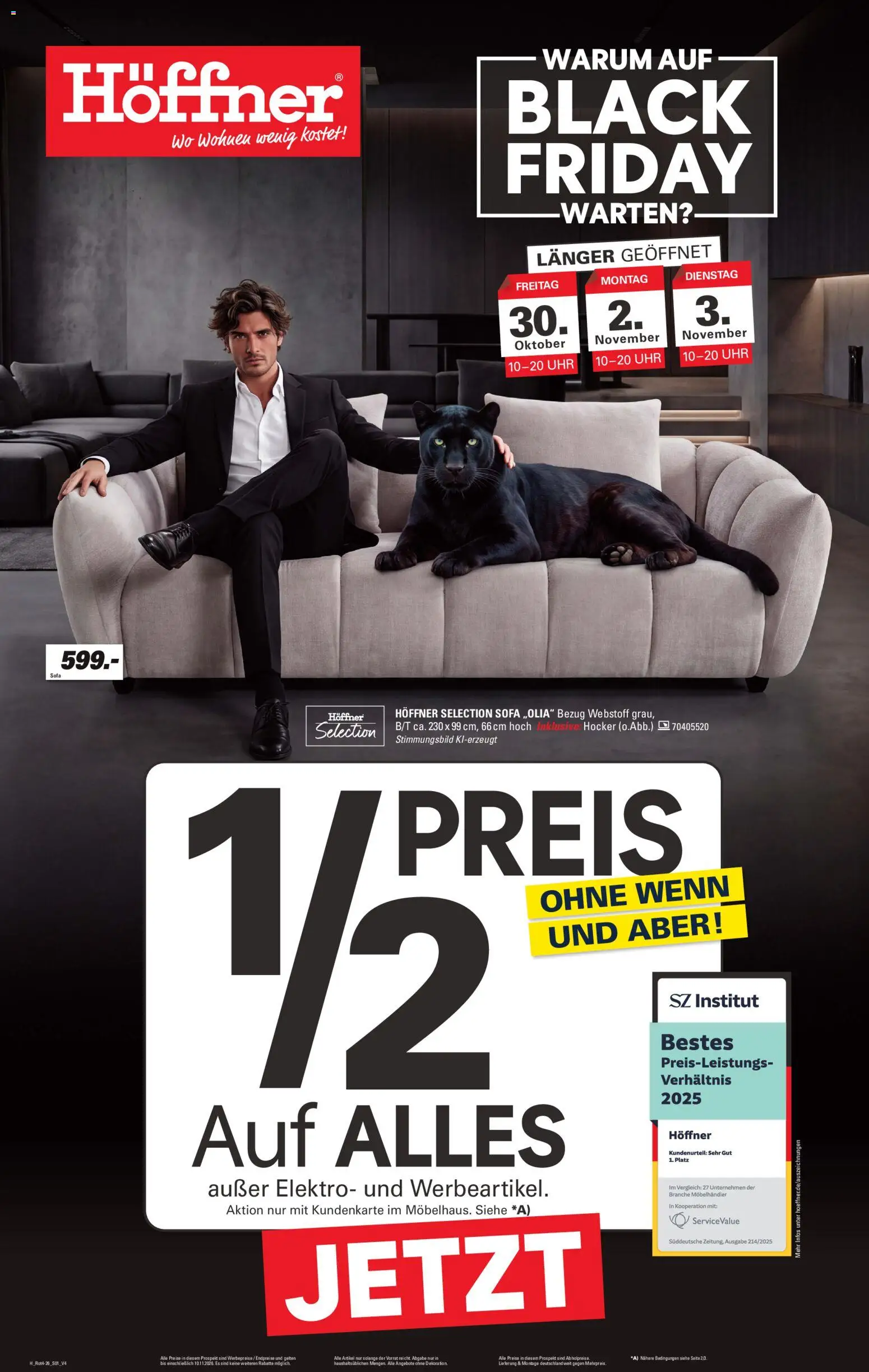 Vorschau von dem Prospekt des Geschäftes Höffner, gültig ab dem 28.10.2026