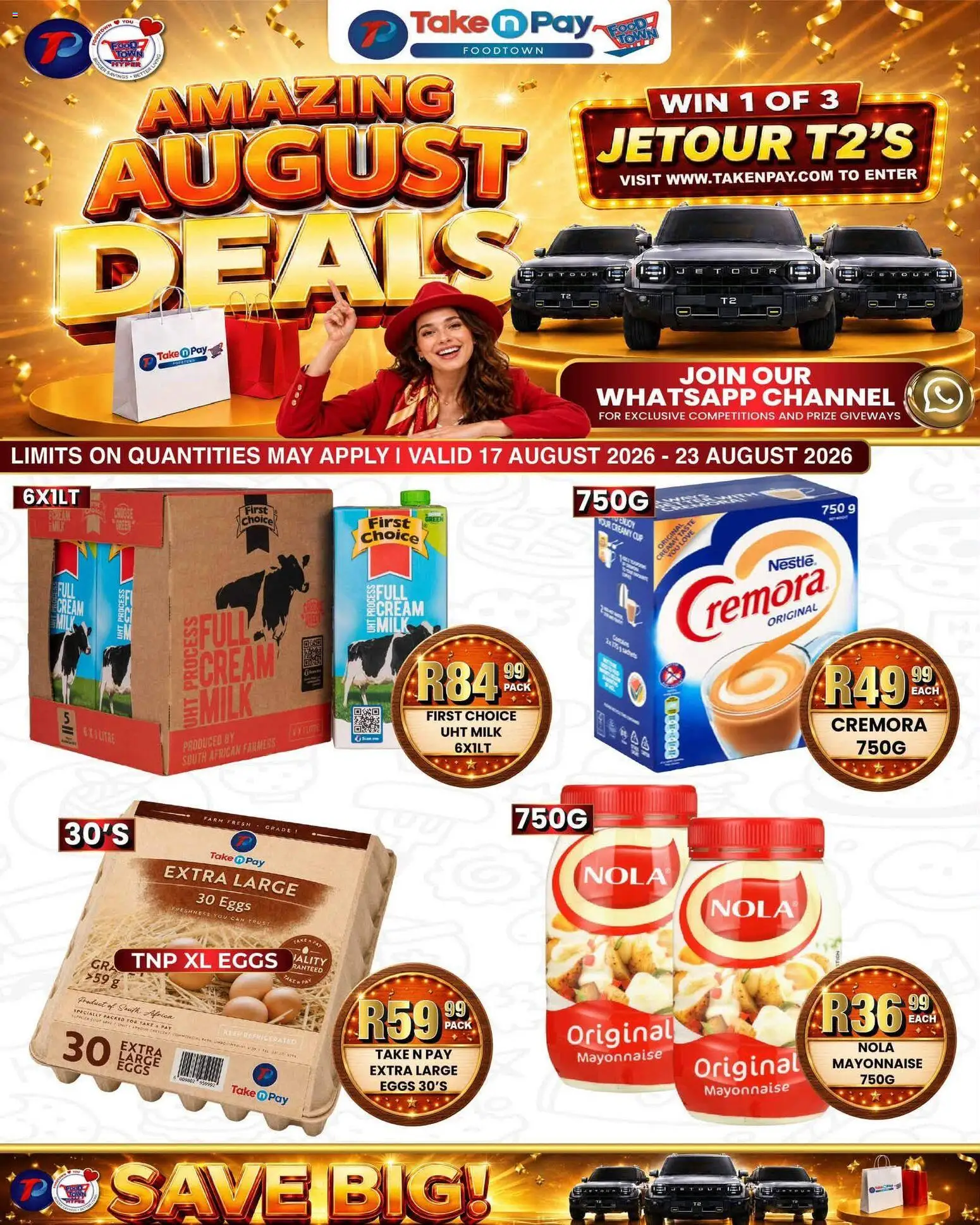 Preview of Take n Pay flyer valid from 17/08/2026