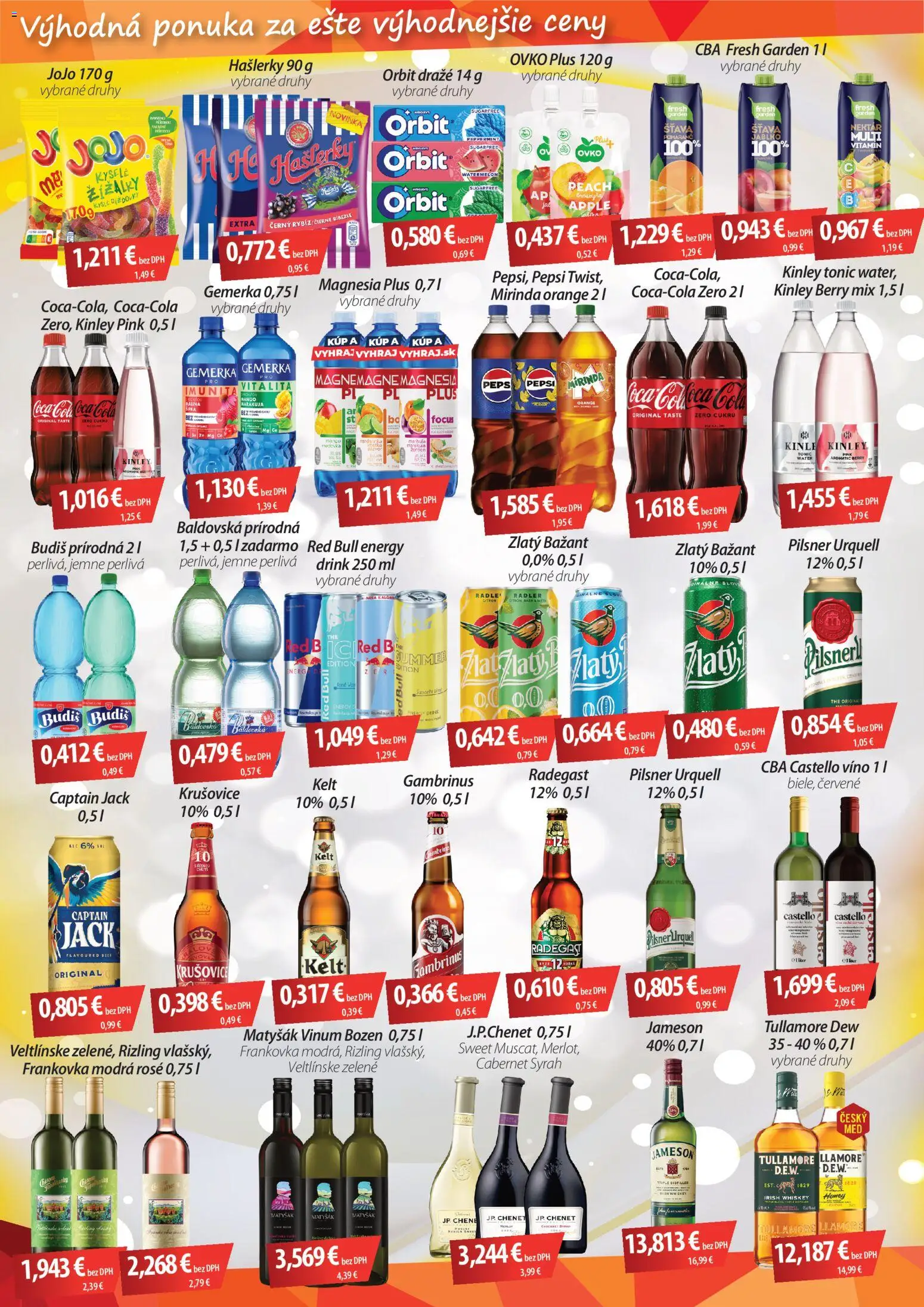 Náhľad CBA Verex letáku platného od 03.09.2026
