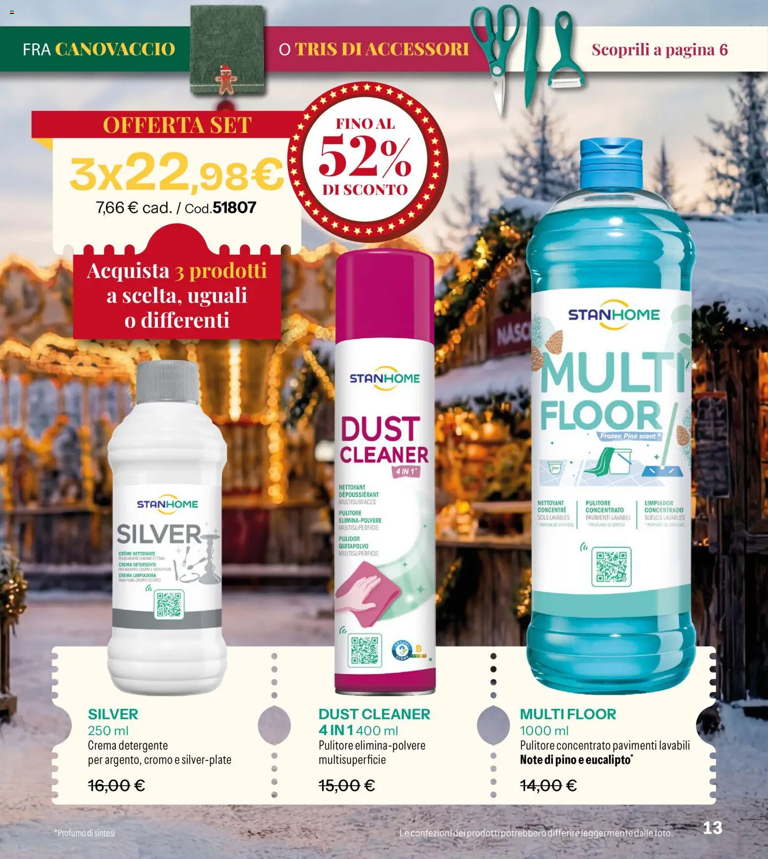 Anteprima dell'opuscolo Catalogo Stanhome Natale dal negozio Stanhome valido da 27/10/2026 - Crema, Profumo, Detergente