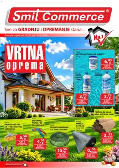 Pregled letka Smit Commerce Katalog trgovine Smit Commerce vrijedi od 15.08.2026
