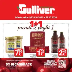 Anteprima dell'opuscolo Gulliver volantino dal negozio Gulliver valido da 20/10/2026