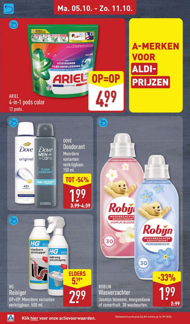 Nieuwe Aldi folder vanaf 05-10