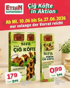 Vorschau der Angebote: ETSAN ETSAN Ciğ Köfte in Aktion gültig ab 10.06.2026