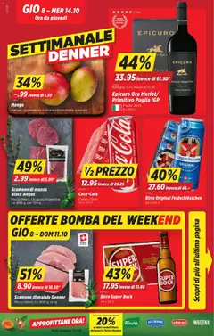 Vorschau des Merkblatts Denner aktionen IT vom Shop Denner gültig von 08.10.2026 bis 14.10.2026