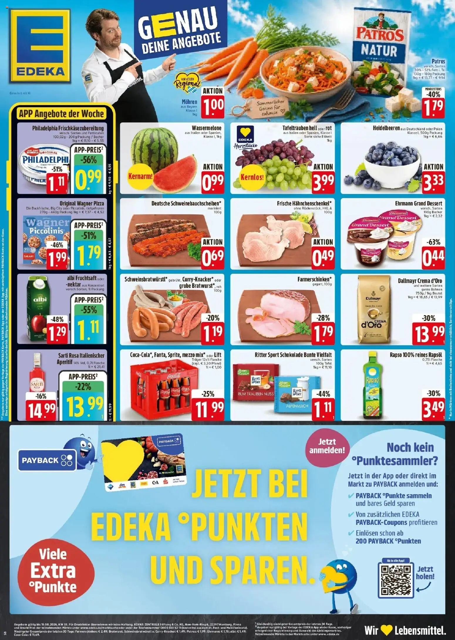 Vorschau von dem Prospekt des Geschäftes Edeka, gültig ab dem 13.08.2026