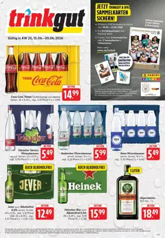 Vorschau von dem Prospekt des Geschäftes Trinkgut, gültig ab dem 14.06.2026