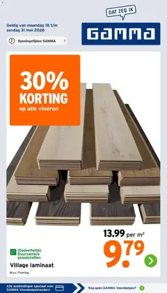 Voorbeeld van GAMMA folder van winkel GAMMA geldig vanaf 18-05-2026