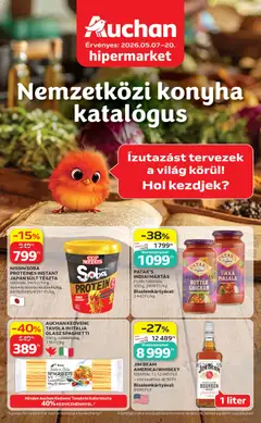 Auchan - Auchan Nemzetközi konyha ajánlataink megtekintése, amely érvényes 2026.05.07.-től