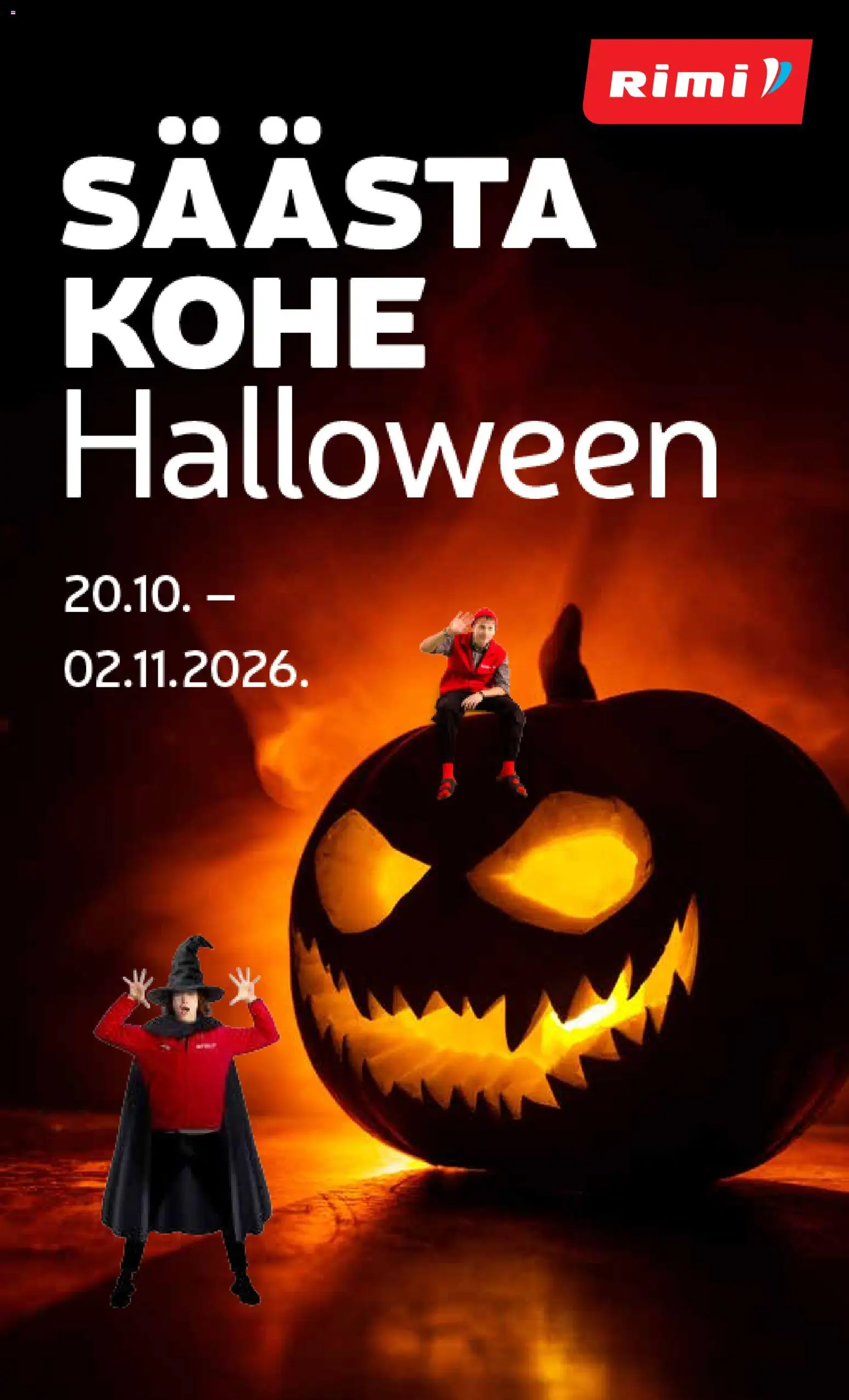 Rimi kliendilehe eelvaade alates 20.10.2026