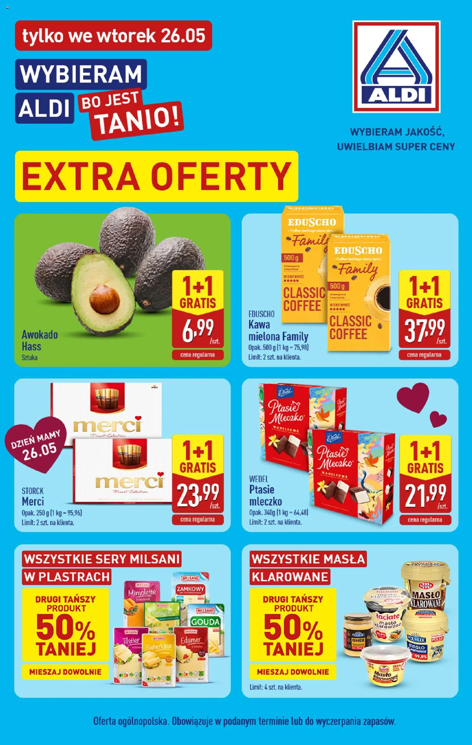 Pogląd gazetki "Aldi gazetka - Extra oferty" ze sklepu Aldi ważnej od 26.05.2026