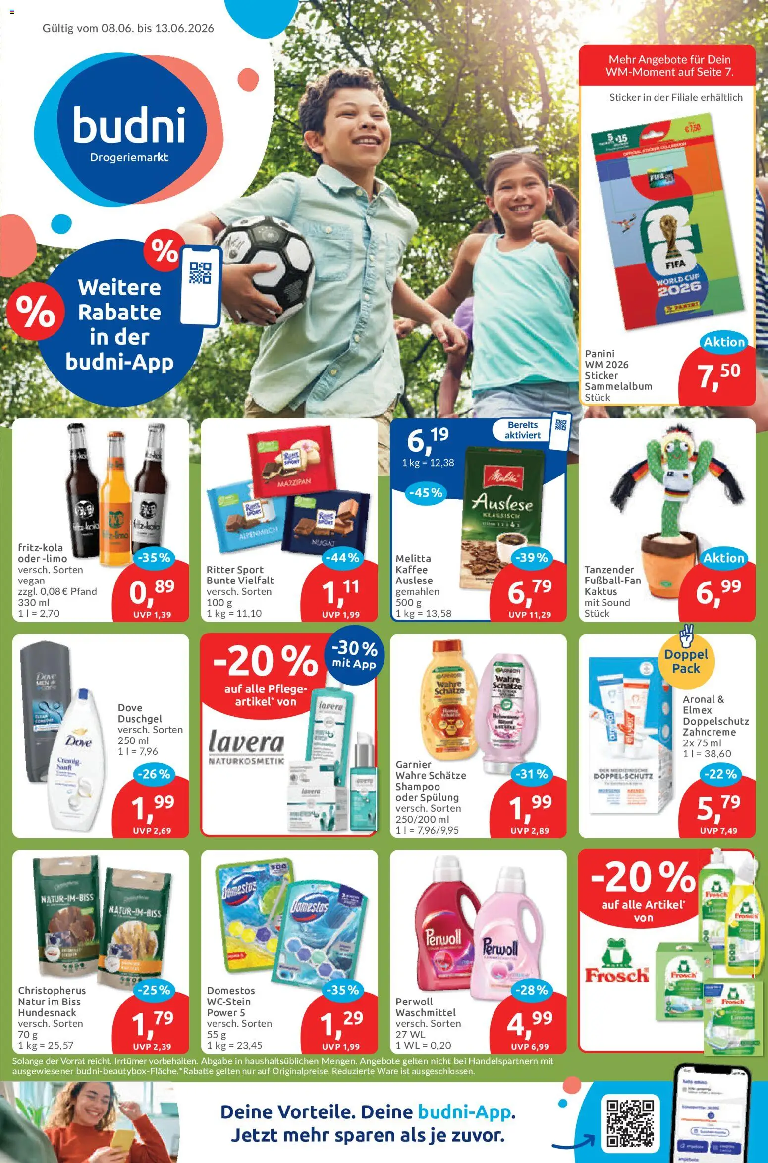 Vorschau von dem Prospekt des Geschäftes Budni, gültig ab dem 08.06.2026