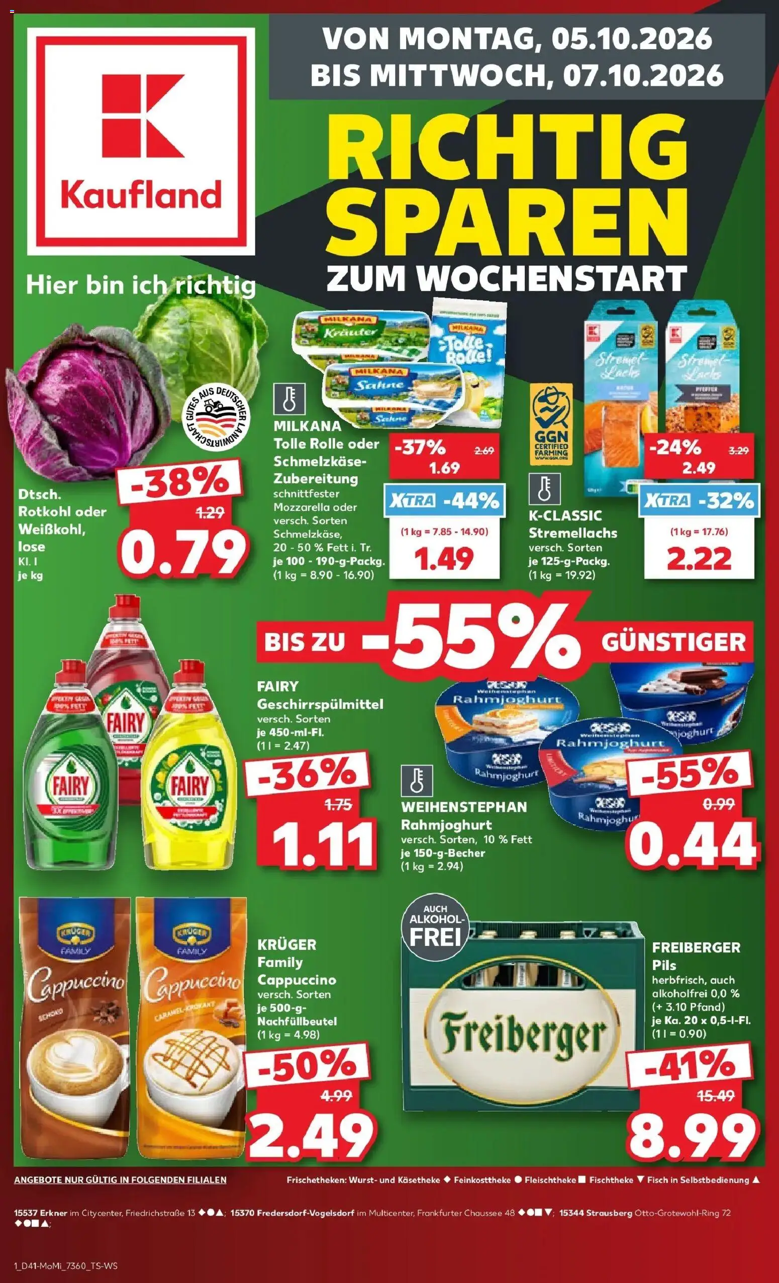Vorschau von dem Prospekt des Geschäftes Kaufland, gültig ab dem 05.10.2026