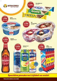 Náhľad Nitrazdroj letáku platného od 06.08.2026