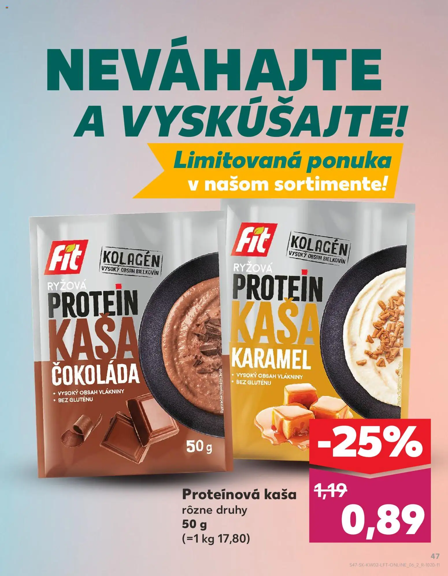 Náhľad Kaufland letáku platného od 08.01.2026 - Protein, Čokoláda, Kolagén