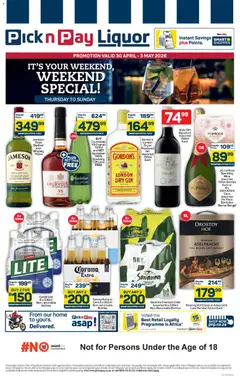 Preview of Pick n Pay flyer valid from 30/04/2026