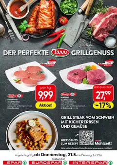 Vorschau der Angebote: Spar Spar Der Perfekte Grillgenuss - Tirol gültig ab 21.05.2026