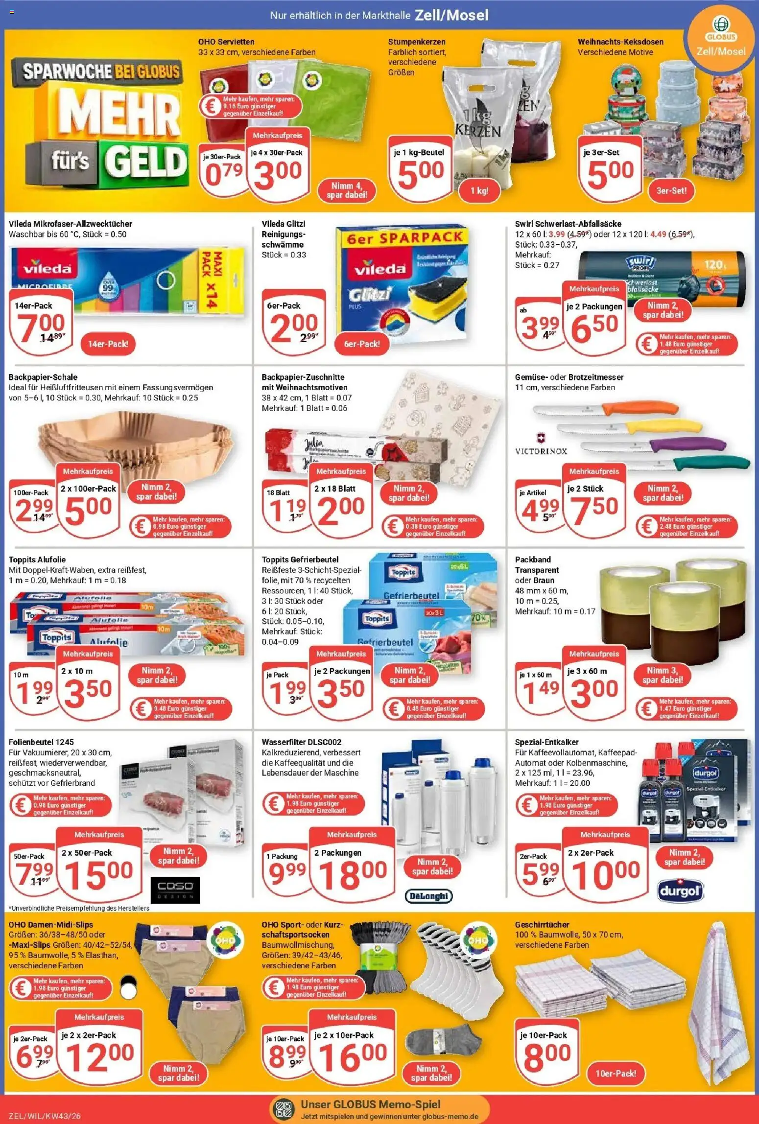 Vorschau von dem Prospekt des Geschäftes Globus, gültig ab dem 19.10.2026