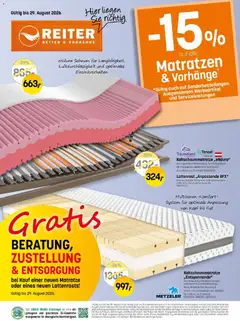 Vorschau der Angebote: Angebote Betten Reiter: Aktuelle Angebote gültig ab 23.08.2026
